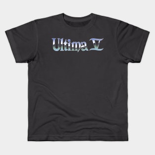 Ultima V - HD Logo Kids T-Shirt